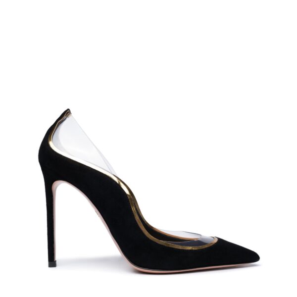 Die Bootsschuhe von Aquazzura Obsession sind schwarz